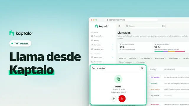 Miniatura de la lección «Cómo llamar desde Kaptalo»